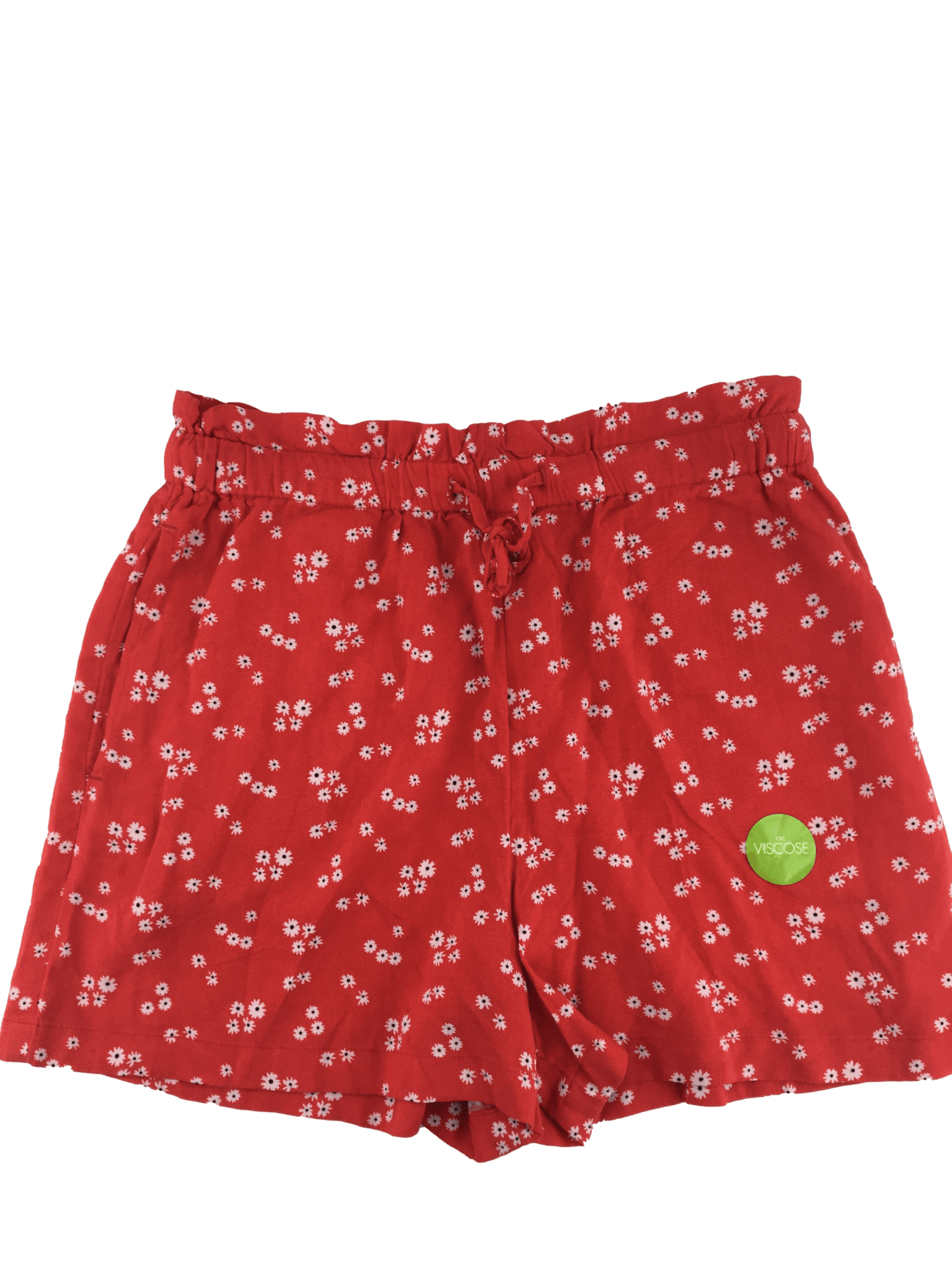 *NEW* 12Y Red Floral Shorts - Woolworths - Petit Fox