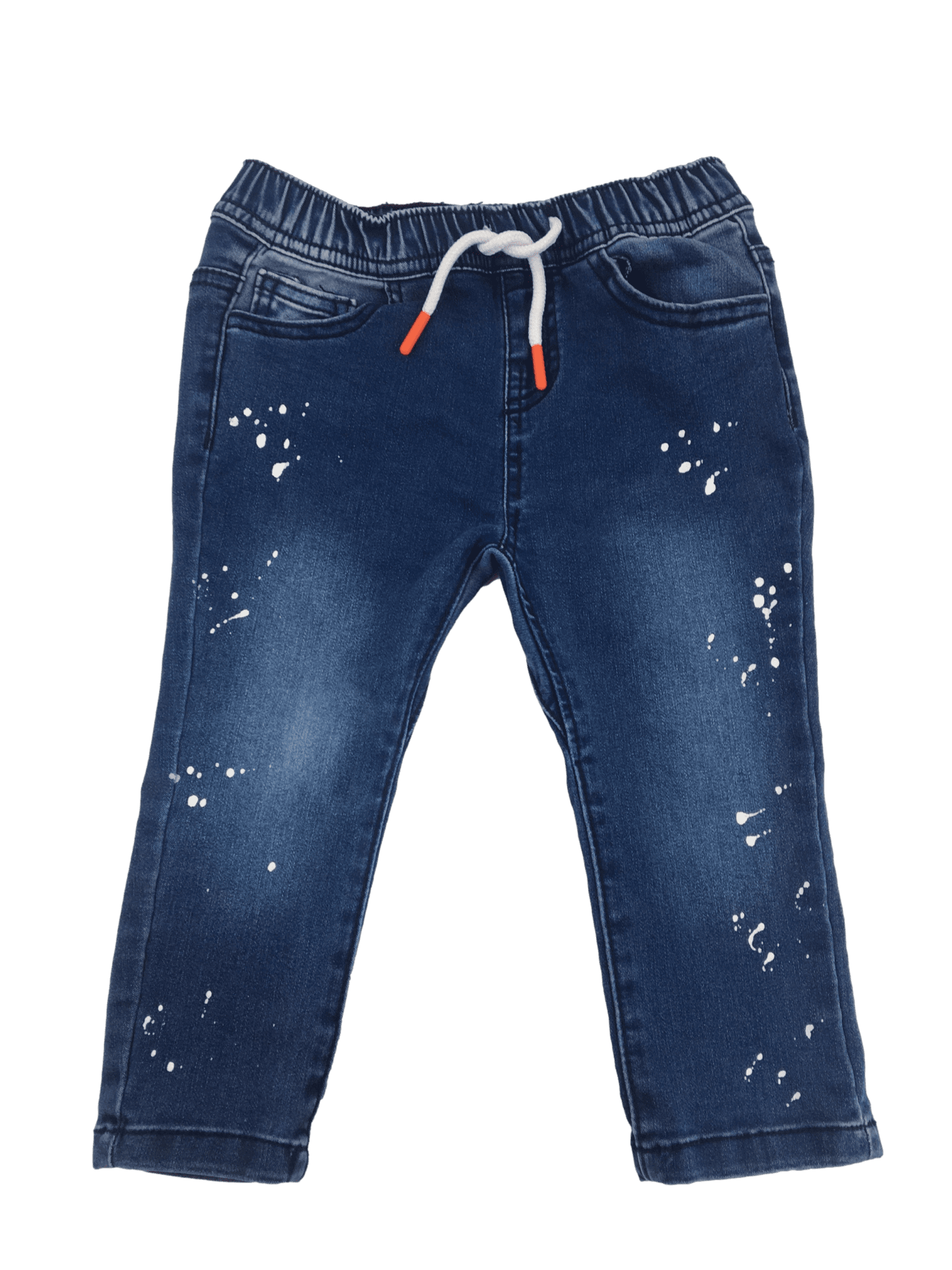 1-2Y Blue Paint Splattered Jeans - Mr Price - Petit Fox