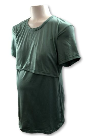 Size 36 - Green Maternity & Nursing Top - Hannah Grace
