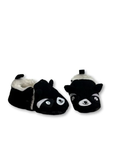Size 0 Black Skunk Velour Soft Soles - Woolworths