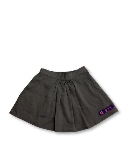 6-12 Grey Cotton Skirt - Soya