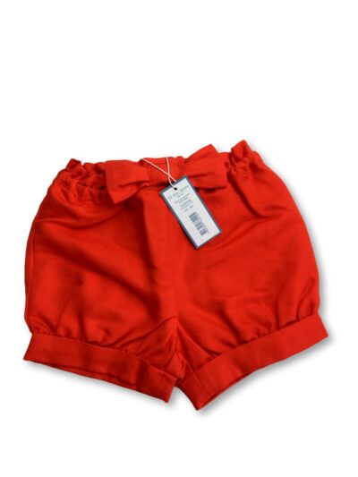 *NEW* 12M Red-Orange Textured Shorts - Jacadi