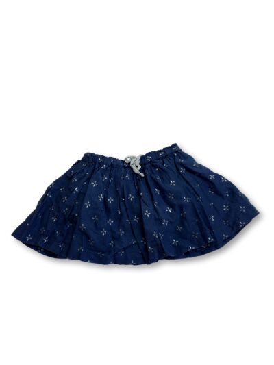 1-3M Dusty Blue & Silver Printed Skirt - Woolworths