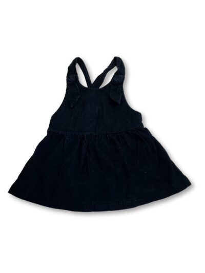 3-6M Navy Blue Corduroy Pinafore Dress - Woolworths